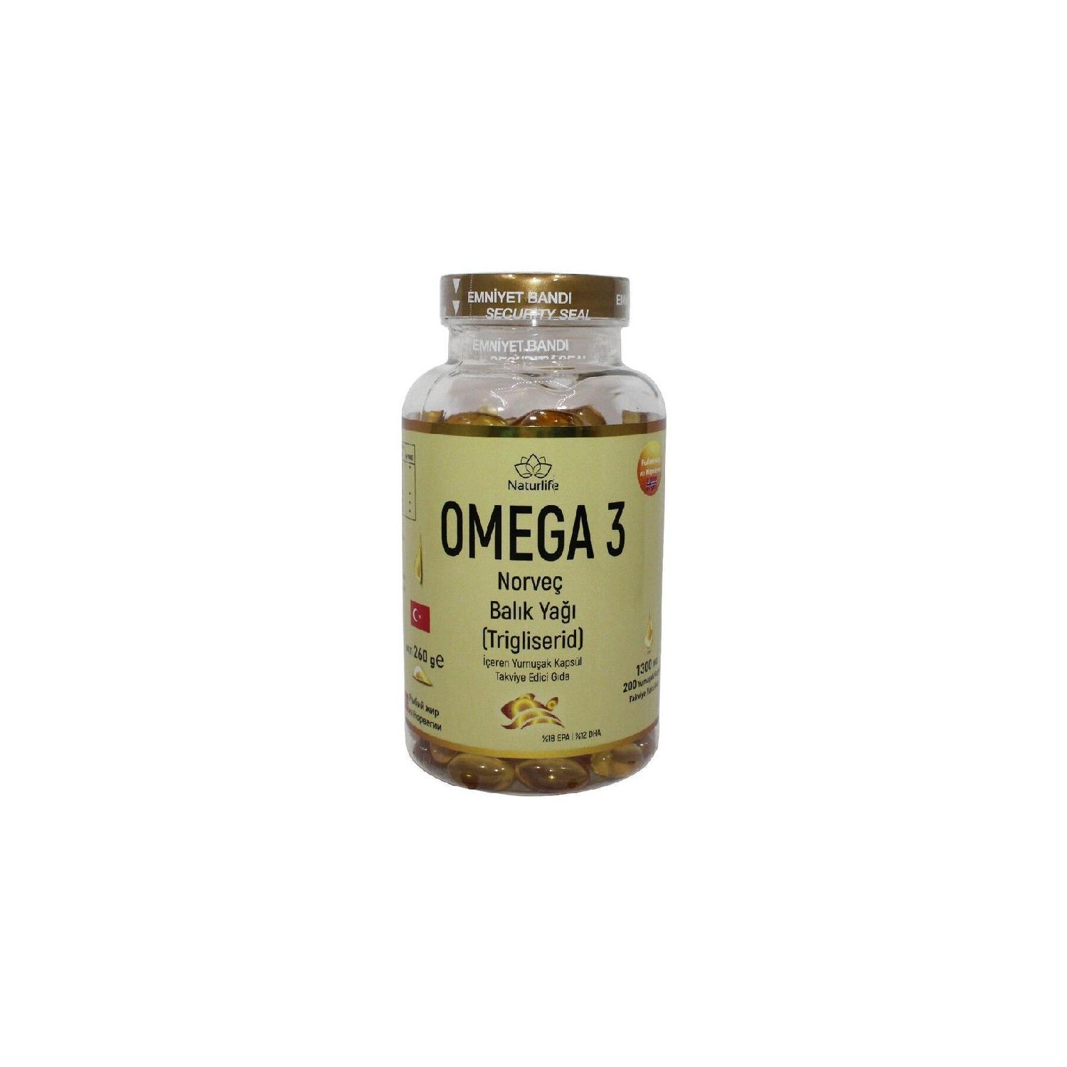 

Omega 3 Norwegian Fish Oil 200 Capsules