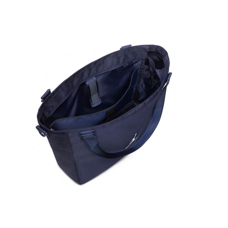 Jordan Artificial Leather Tote Bag Shopping Bag Shoulder Bags Unisex Navy Blue Jordan DM0520-410