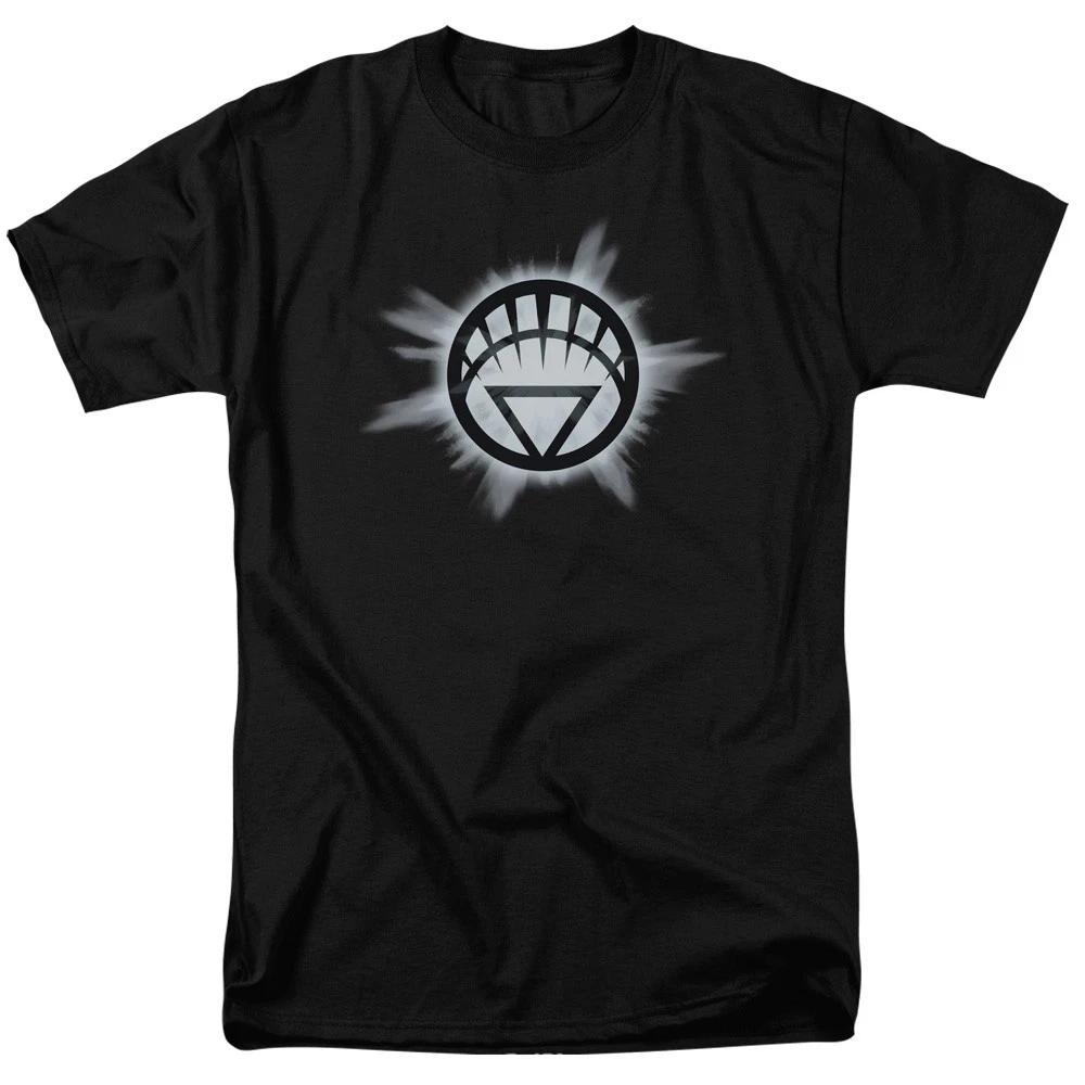 Green Lantern Corp White Glow DC Comics Licensed Adult T-Shirt M
