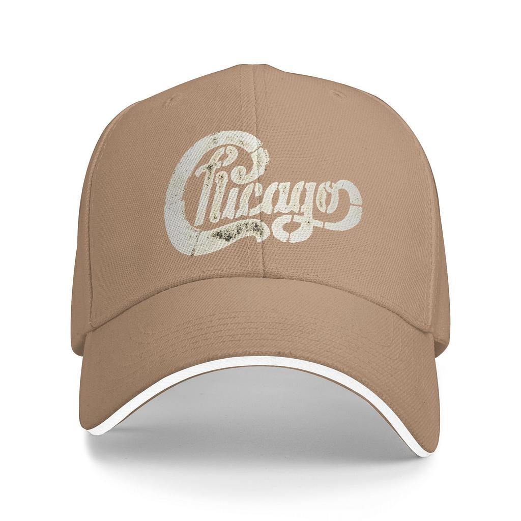 Unisex Chicago Band Rock Band Music Hats Trendy Baseball Cap Sun Hat Golf Headewear Adjustable Fit