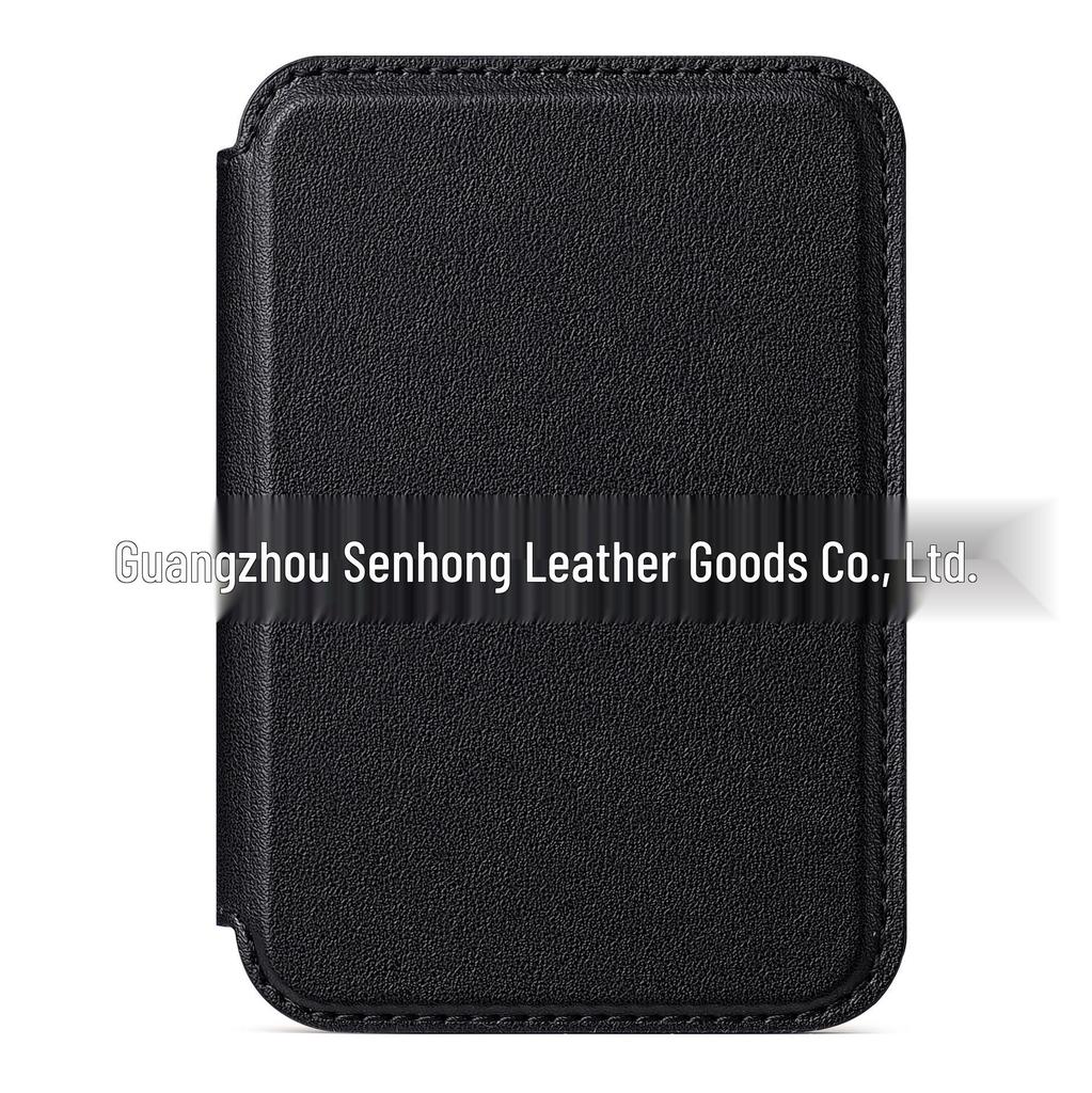 Portefeuille et support magnétique en cuir MagSafe pour iPhone