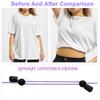 3Pcs Adjustable Band Crop Tuck Tool, Black Elastic Crop Tuck For Sweater, Shirt, Summer Crop Tops Adjustable Band Invisible Belt