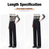 Women's High-Waist Slim-Fit Stretchy Straight-Leg Pants