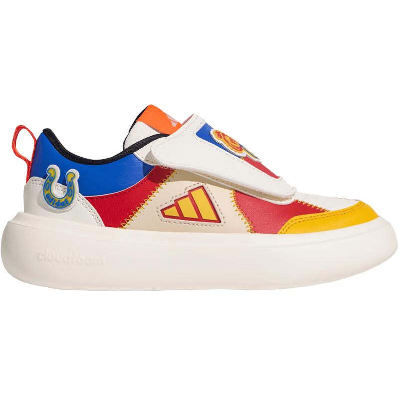 Adidas Kids PARK Colorblock Hook-and-Loop Casual Shoes 116