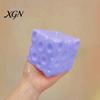 Cheese Sensory Tools Blueberry Squeeze Toy, Stress Relief Block Slow Soft Toy Rising Cube Pinch for Home Office Focus Aid Fidget