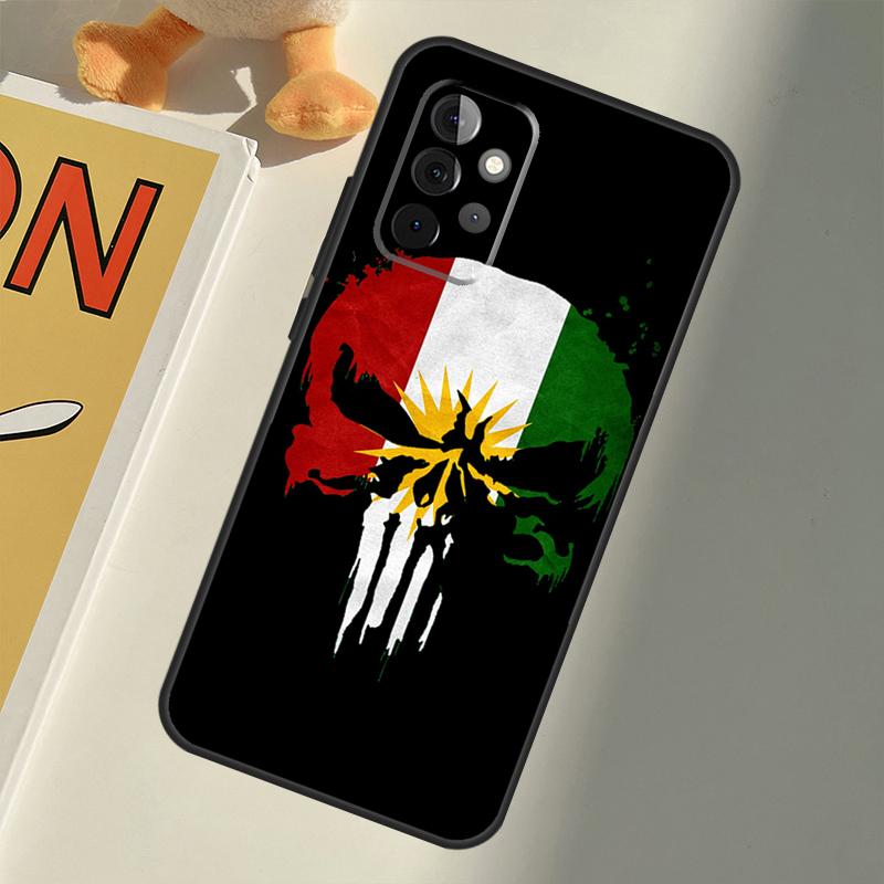 Kurdistan Flag For Samsung Galaxy A26 A16 A06 A56 A36 A05 A22 A32 A52 A54 A34 A14 A55 A15 A53 A33 A35 Case