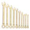 Set of 20 STARWORK Golden Ratchet Wrench Head Gear XL Ratchet Wrench Set Storage Bag Included Dual-use Non-Slip (SAE/Metric)