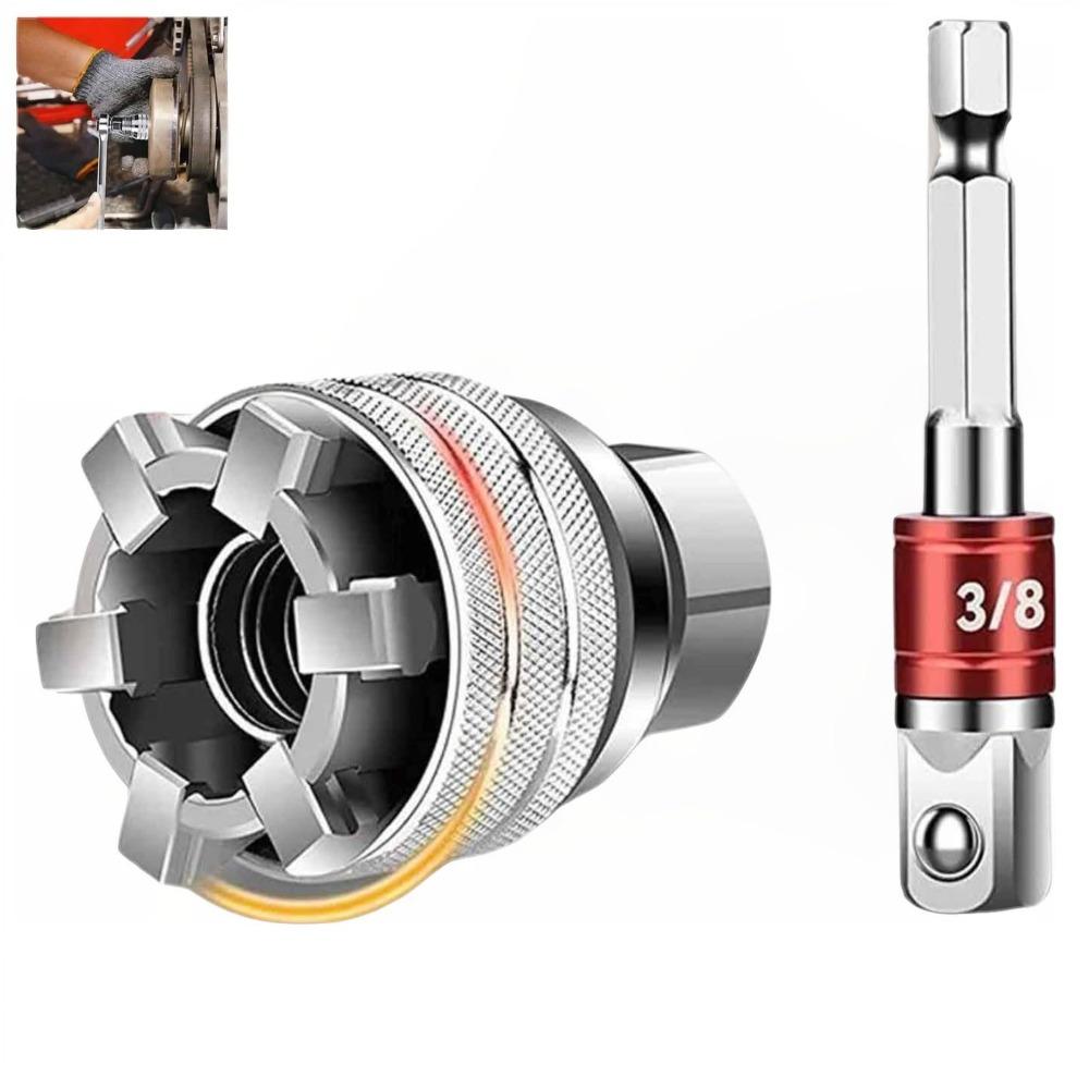 Multi-Function Universal Socket Wrench Set Hex Head 10mm-19mm Universal Maintenance Tool Ratchet Torque Wrench