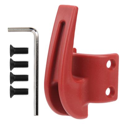 Electric Scooter Front Handle Hook with Mounting Screw for Hanging Bags Fit for Ninebot MAX G30Red