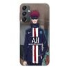 Coque De Téléphone - MANIACASE - Samsung Galaxy A05s - Noir - Silicone TPU - Paris Saint Germain Anime