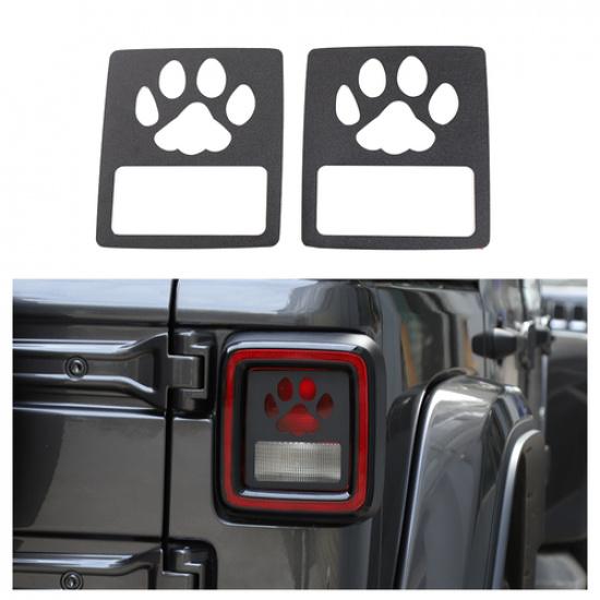 Taillights Cover Tail Light Guards Trim for Jeep Wrangler JL 2018+ Accessories