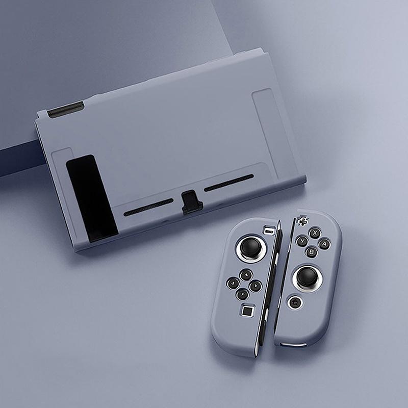 Protective Case Compatible With  Switch Oled Console And Joy-Cons, Switch Can Be Inserted In Dock With Shell