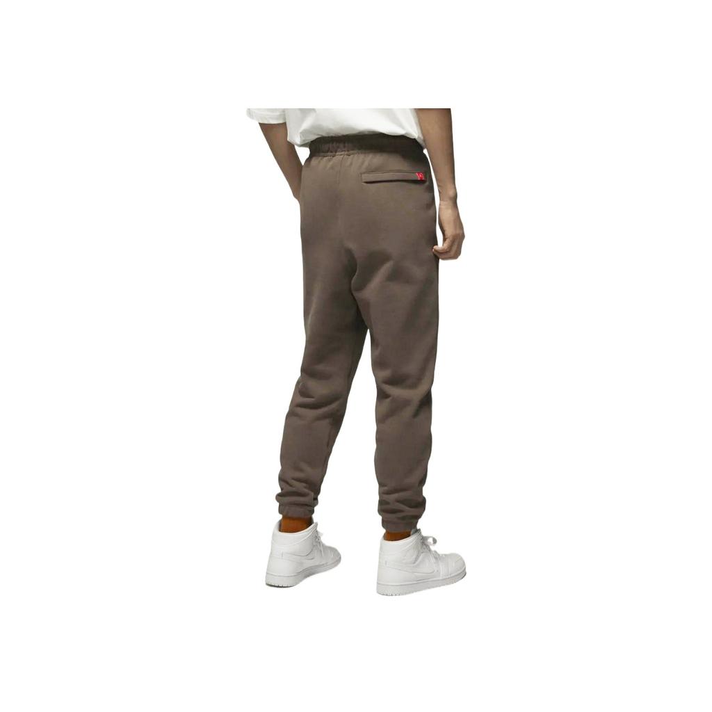 Jordan CNY Series Knit Fleece-Lined Drawstring Joggers Men Bottoms Light-Brown FB1454-274