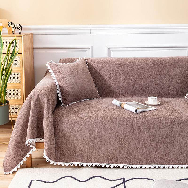 

Ткань против царапин, чехол для дивана, простой современный чехол для дивана, ткань с полным покрытием, стиль Ins, универсальная подушка, универсальное полотенце на четыре сезона, осень 110*160cm