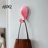 No Punching Hooks Cute Animal Wall Hook Flamingos/Giraffes/Swans/Elephants Shape Hanger Self Adhesive Sticky for Resin Decorative Hook Coats