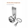 Cam Lock Security 304 Stainless Steel 22mm 1 Set for Tin Power Distribution Cabinet Panel Lock Replacement