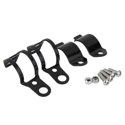 Motorcycle Chrome Turn Signal Bracket Fork Clamp Ear 30-45mm Signal Bracket