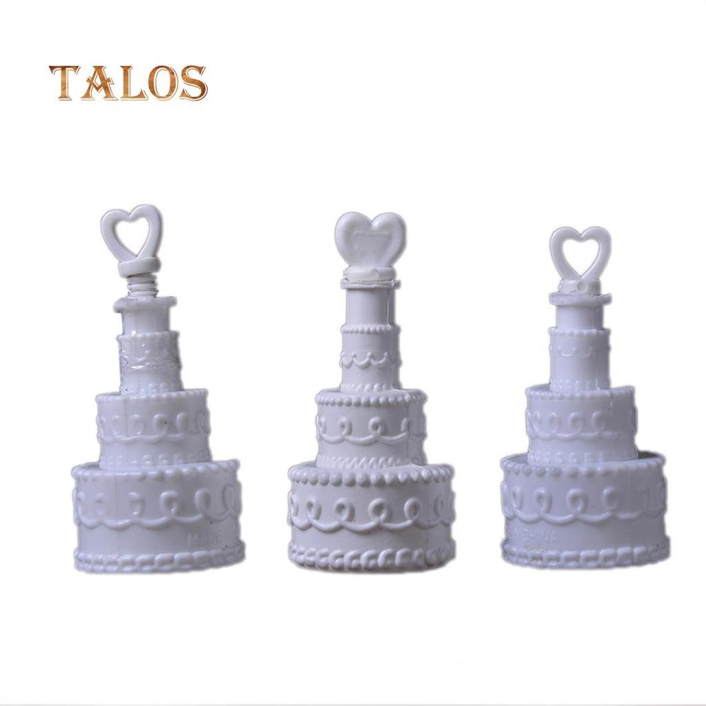 Homeofying Romantic And Elegant 24Pcs/Set Party Wedding Cake Shape Empty Bubble Soap Water Bottle Container Bubble Bottle Funny Birthday/Wedding Decoration 24pcs Homeofying Romantic And Elegant 24Pcs/Set Party Wedding Cake Shape Empty Bubble Soap Water Bottle Container Bubble Bottle Funny Birthday/Wedding Decoration 24pcs