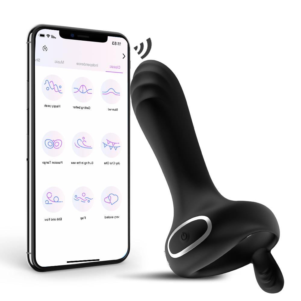Penis Cock Ring Vibrator Male Delay Trainer Ejaculation Massager Wireless Remote Cockring Sleeve Sex Toys for Men Adults