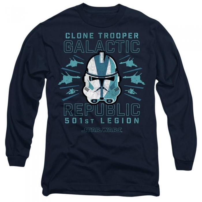 STAR WARS Unisex Adult 501st Clone Trooper T-Shirt