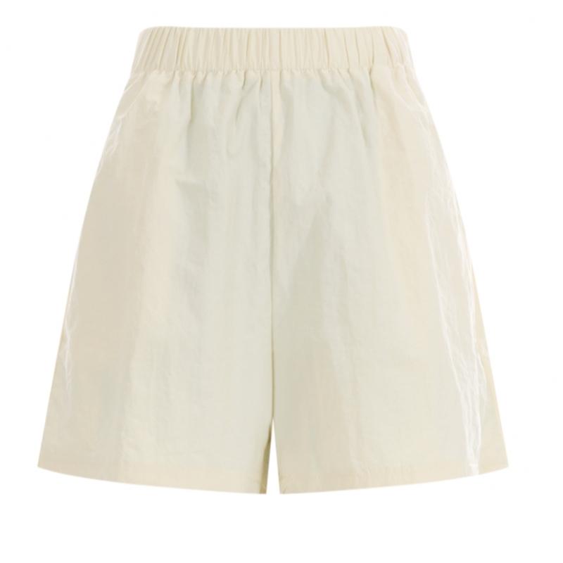 Shop Women Jello Crunchy Banded Shorts Gray Beige Pic Wpt 12032