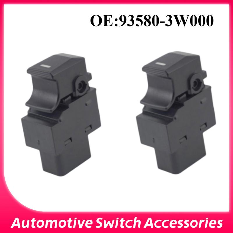 2PCS 93580-3W000 Electric Power Window Switch For Kia Sportage 2.0L 2.4L 2011-2016 For Hyundai Ix35 Australian Models 2010-2017