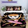 3pcs Italian Brainrot characters2 pattern bedding set duvet cover set includes duvet cover &pillowcases, perfect all season bedroom decoration & gift