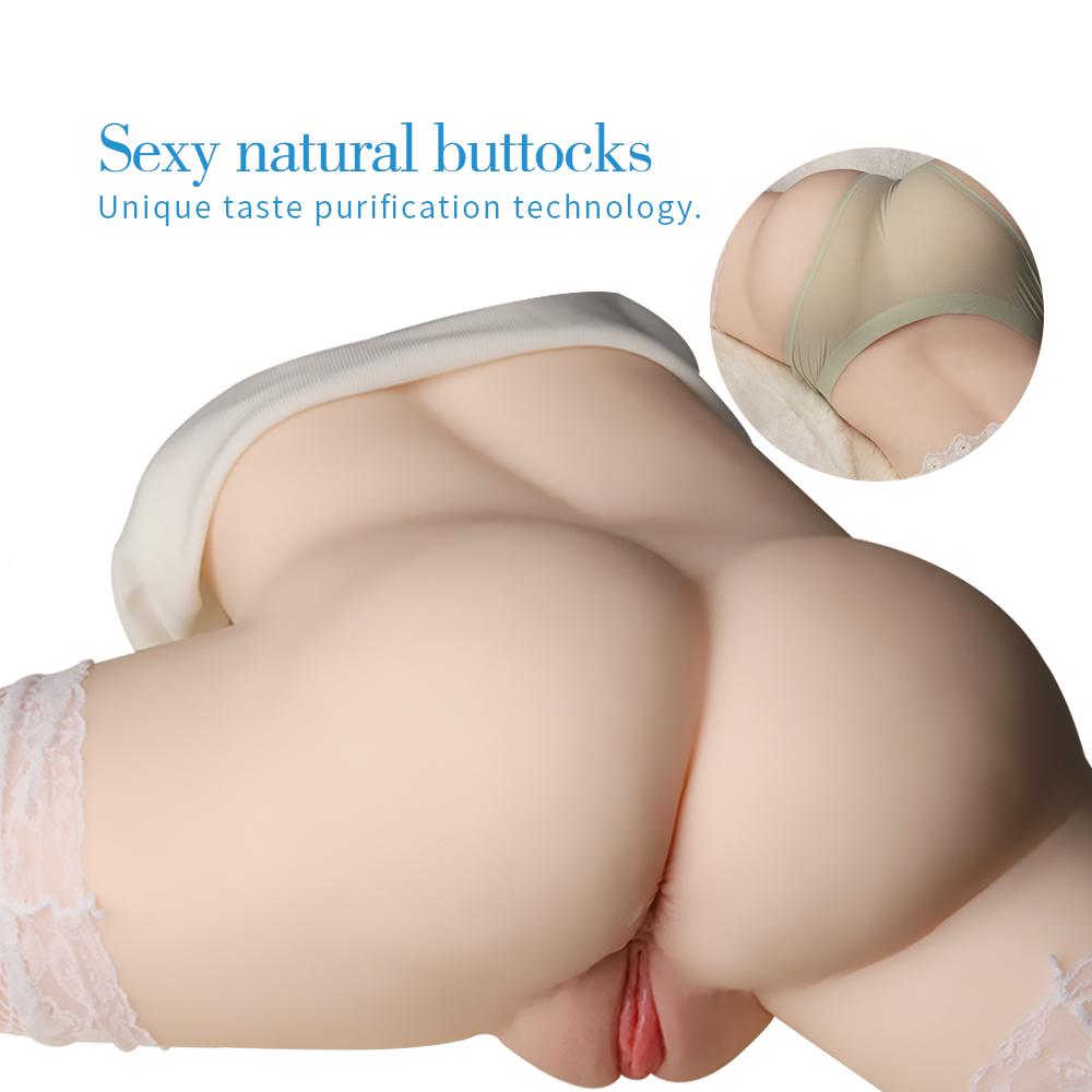 Mužská masturbátor Silikonová Big Ass Vagina Pussy Produkt pro dospělé Sexy tělo Produkty pro dospělé sexuální zdraví