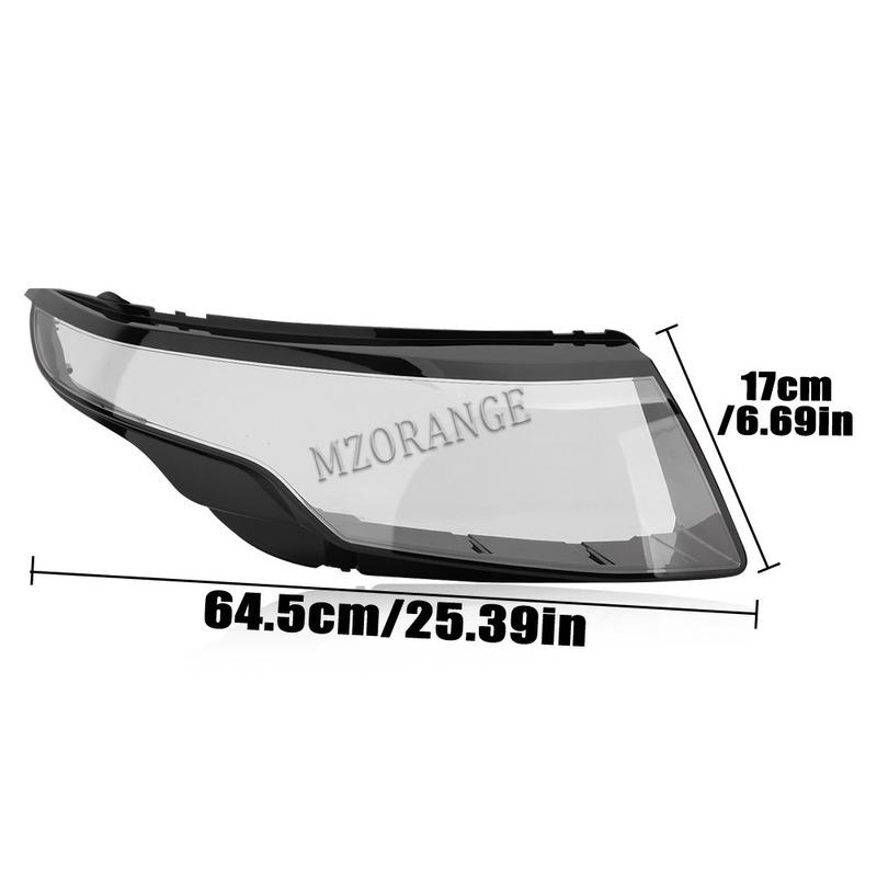 Headlight Cover For Land Rover Range Rover Evoque 2012-2015 2016 2017 2018 2019 Lampshade Lamp Shell Headlights Lens Replacement