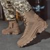 Fashion New large size men fashion outdoor boots outdoor sports leisure comfortable thick sole anti-slip wear-resistant men hiking boots