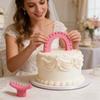 2PCS Cake Arch Guide Tool Baking Piping Stencil Beginner Friendly Pastry Tool for Cake Decorating, Home Bakery & Pastry Shop