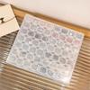 Clear Jewelry Storage Box with Lid, Compartment Case for Rings Earrings and Pendants, Vanity Display and Dresser Use