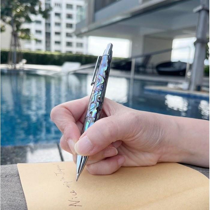 [Lachieva] Abalone Shell Mechanical Pencil 0.7mm + 12 Refills