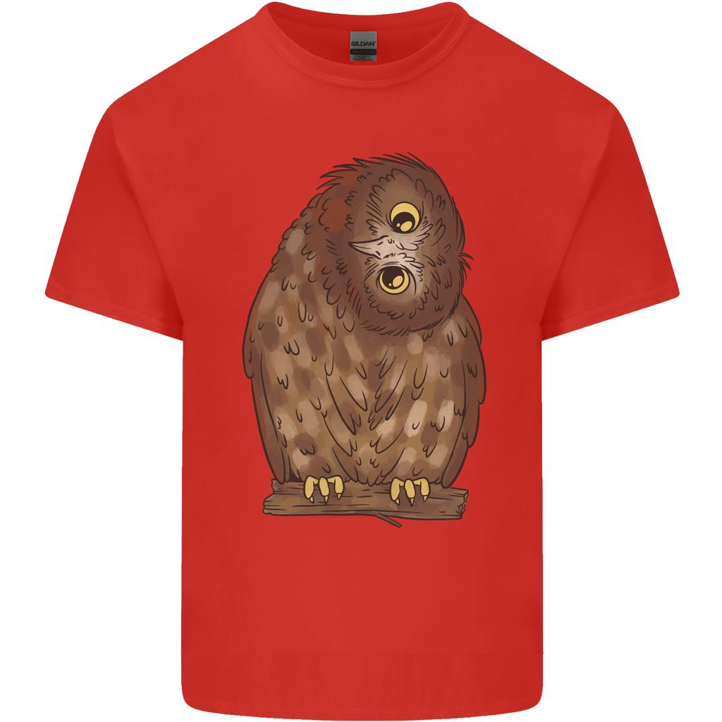 A Funny Owl Unisexs Light Cotton TShirt