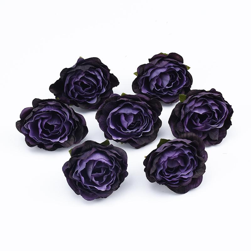 10/30pcs Artificial Flowers Silk Rose peony Wedding bridal bouquet Outdoor Garden Home vase Wreaths Holiday Party Diy gift Decor