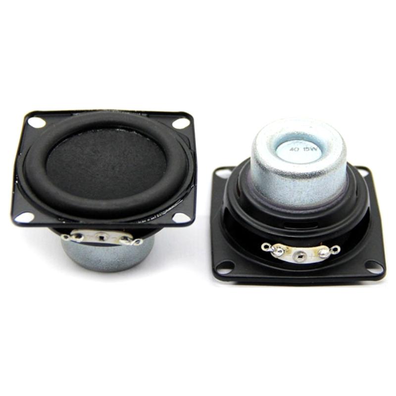 Portable 52mm Inner Magnetic Speaker, 15W Full Ranges Loudspeakers Suitable for DIY Projects for Home Theater Use