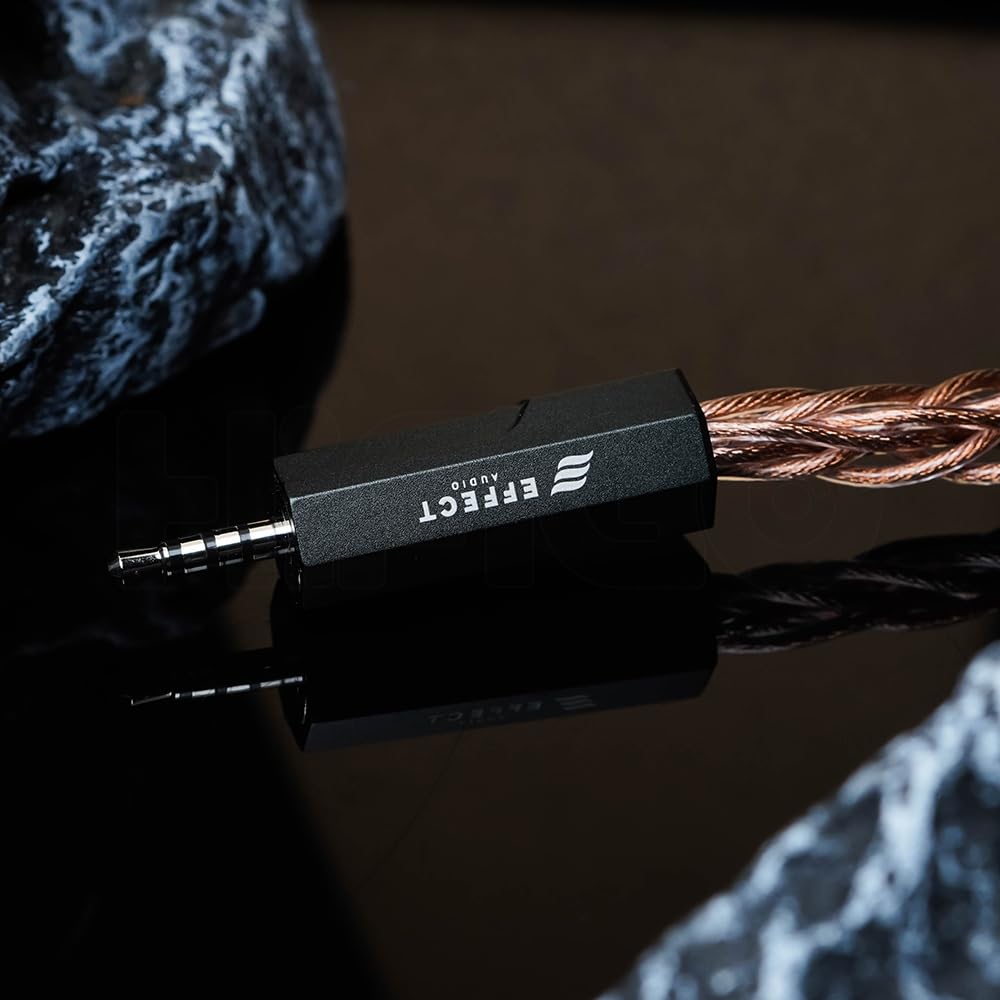 HiFiGo Effect Audio Signature Series II Ares S II IEM HiFi Audiophile Earphone Wired Single Litz Copper Cable with Replaceable 2PIN Connector 8-Wire