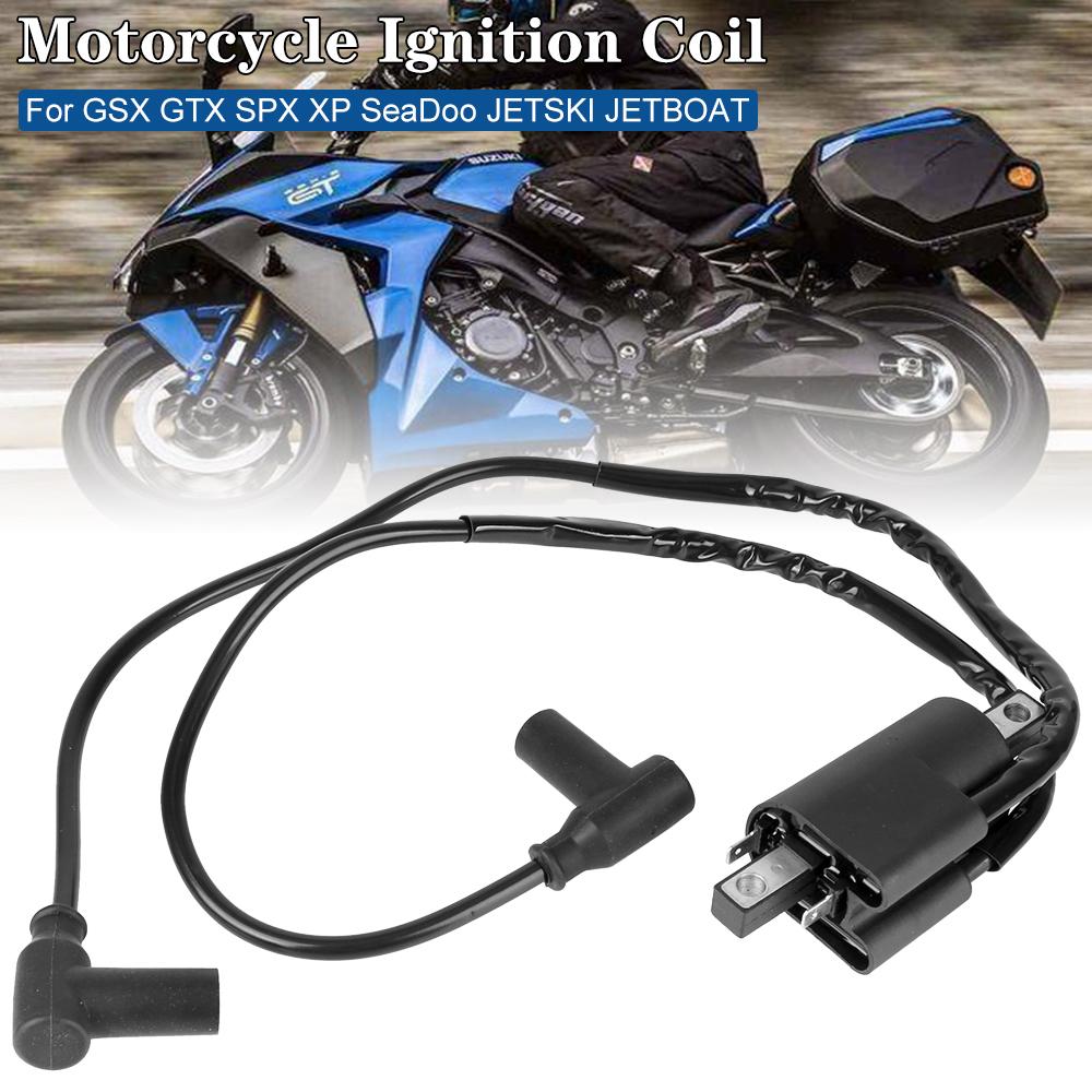 

278000383 High Pressure Coil Black 12V Motorcycle Ignition Coil Motorcycle Accessories For GSX GTX SPX XP SeaDoo JETSKI JETBOAT