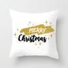 Christmas Golden Series Festive Decoration Pillowcase Home Sofa Car Pillow Cushion