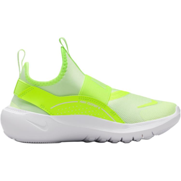 Nike Flex Runner 4 PS Barely Volt Kids Sneakers Green White IF2894-700