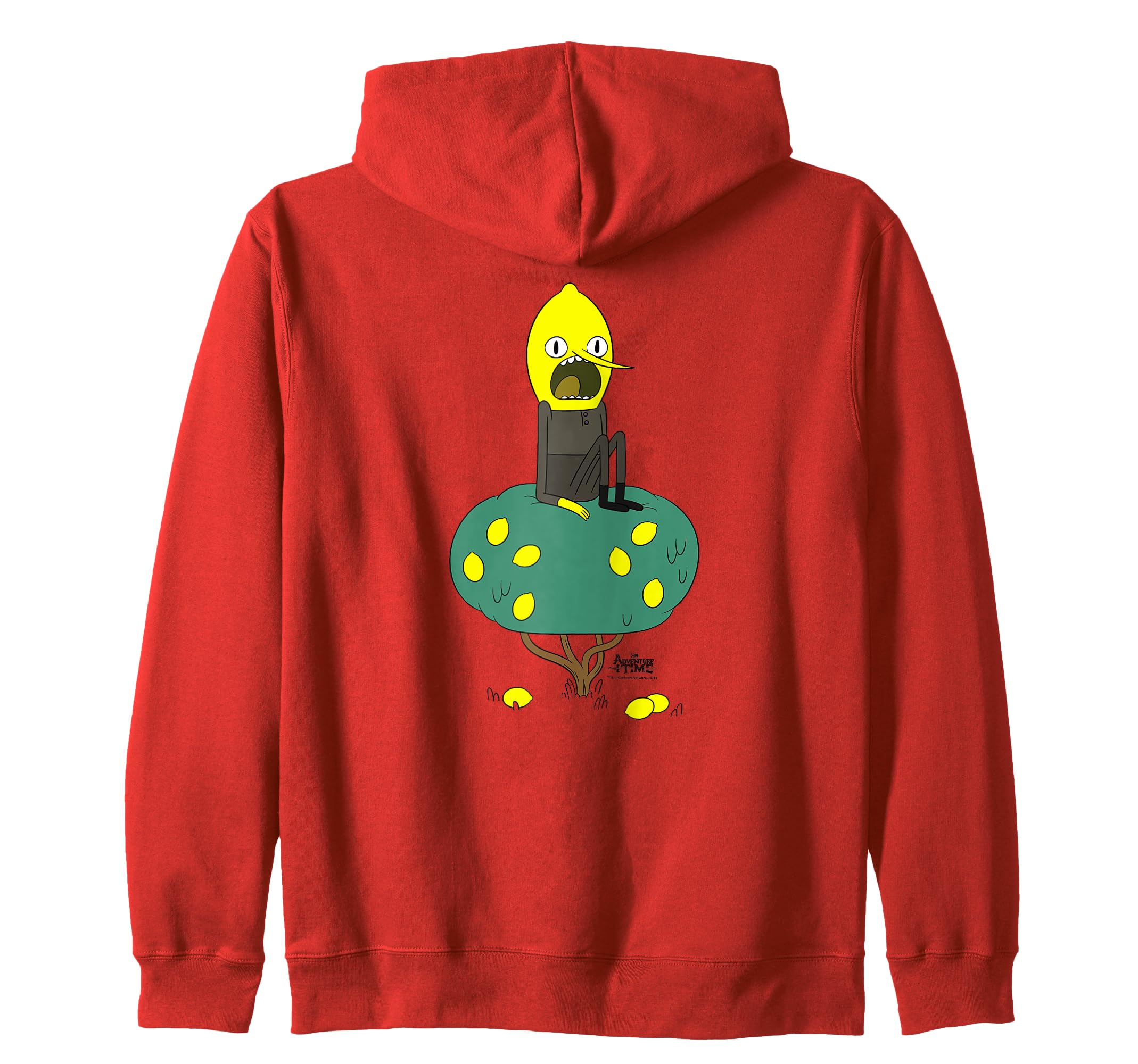 Adventure Time Lemon Grab Tree Zip Hoodie