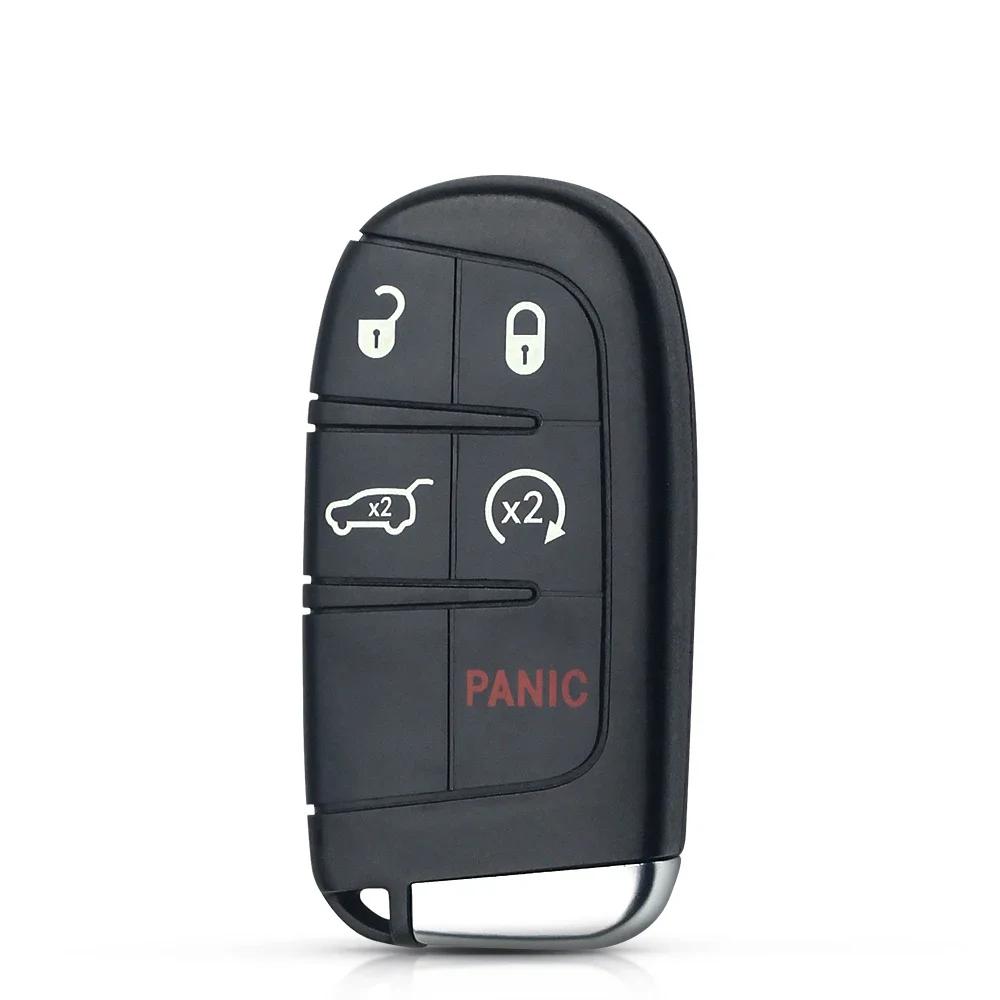 KEYYOU 1PCS Smart Remote Key 433Mhz ID46 Chip Keyless For Jeep Renegade Compass C-CUV Trailhawk SIP22 M3N-40821302 M3N40821302
