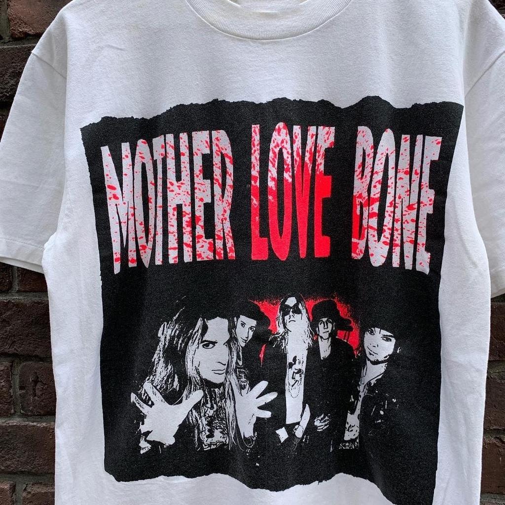 Vintage White Mother Love Bone Gift T-Shirt All Size SA314 FREE SHIPPING