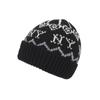 MLB Contains Wool Knitted Beanie Hat Unisex Black Fashion 3ABNBM546-50BKS