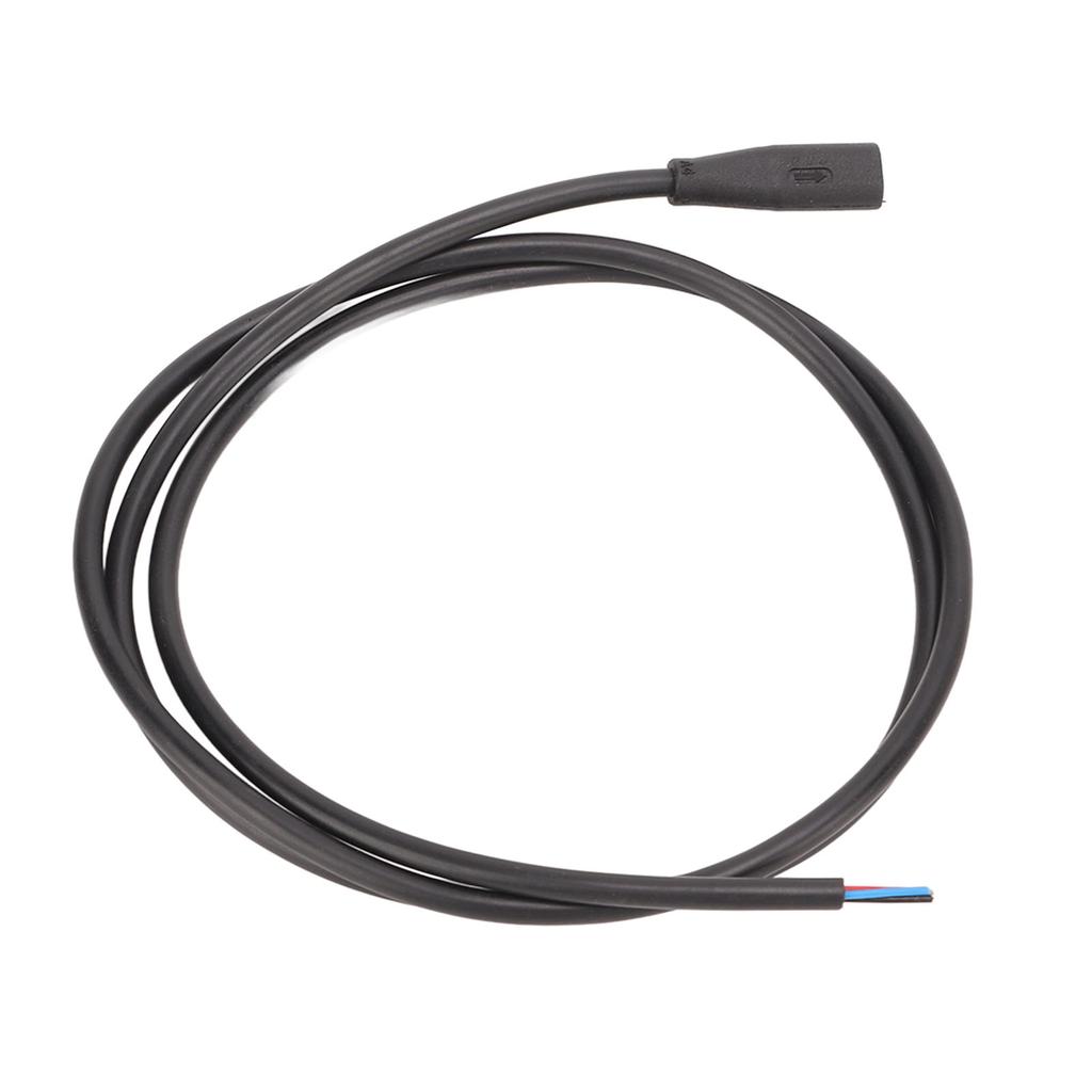 3 Pin Female E Bike Extension Cable Stable Performance 2A 250V Bike Lithium Battery Cable for Bike Modification