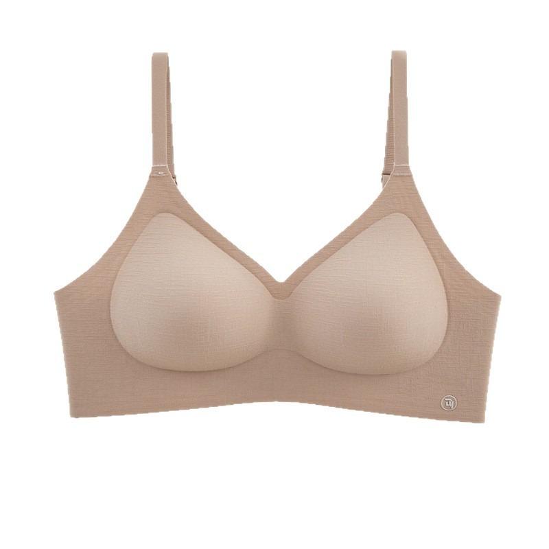 Women S Seamless Wireless Push Up Bra Thin Breathable Summer Underwear