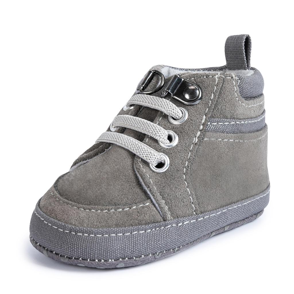 Baby Sneakers Infant Boys Girls Sports Shoes Toddler Casual Cotton Sole Anti-slip PU First Walkers Crawl Crib Basketball Shoes
