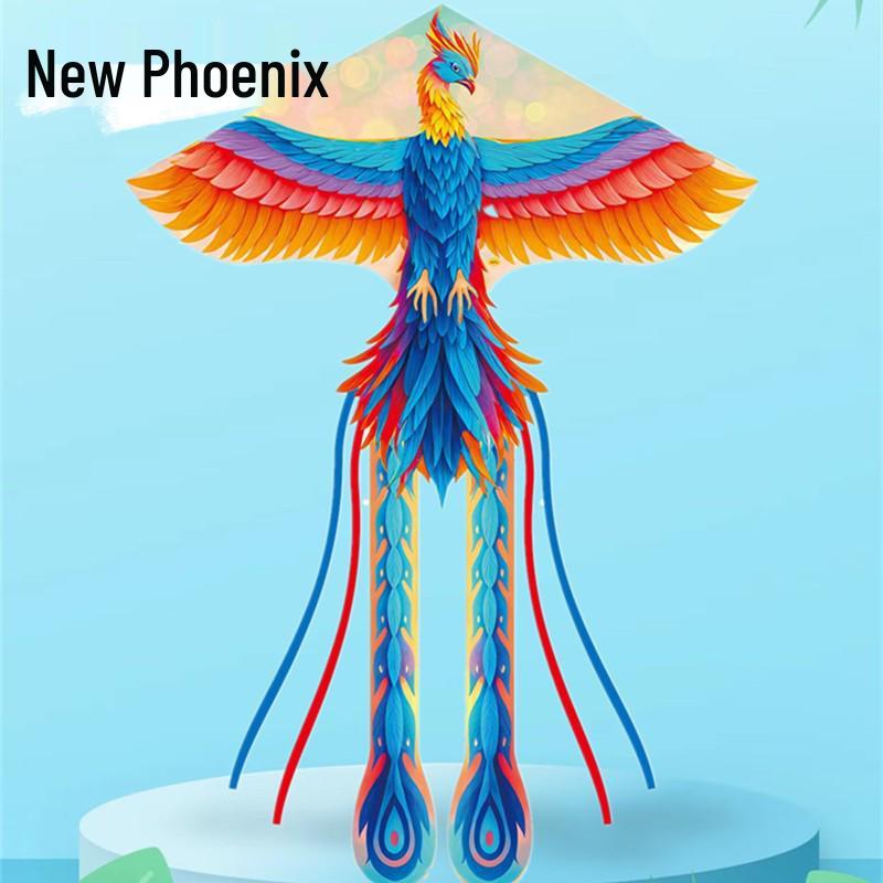 

Flying Phoenix Kite for Kids - Easy to Fly in Light Wind