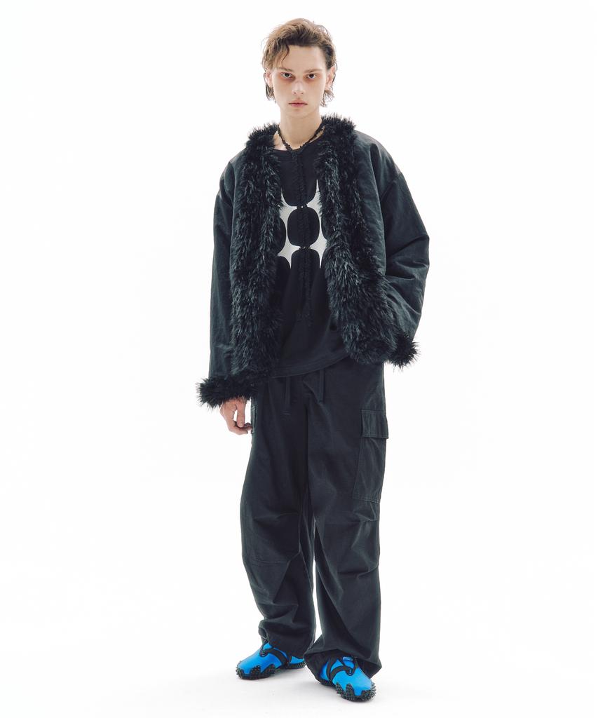 Tripshop Shaggy Fur Jacket