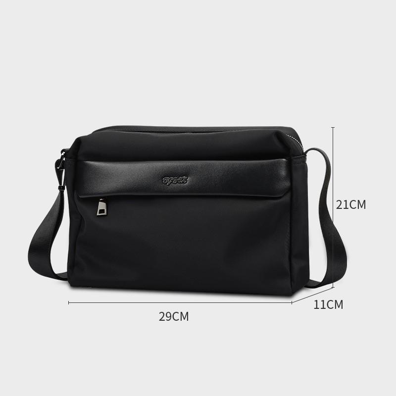 Lightweight Shoulder Bag Horizontal Crossbody Men s Small Backpack Casual Oxford Cloth 29x11x21